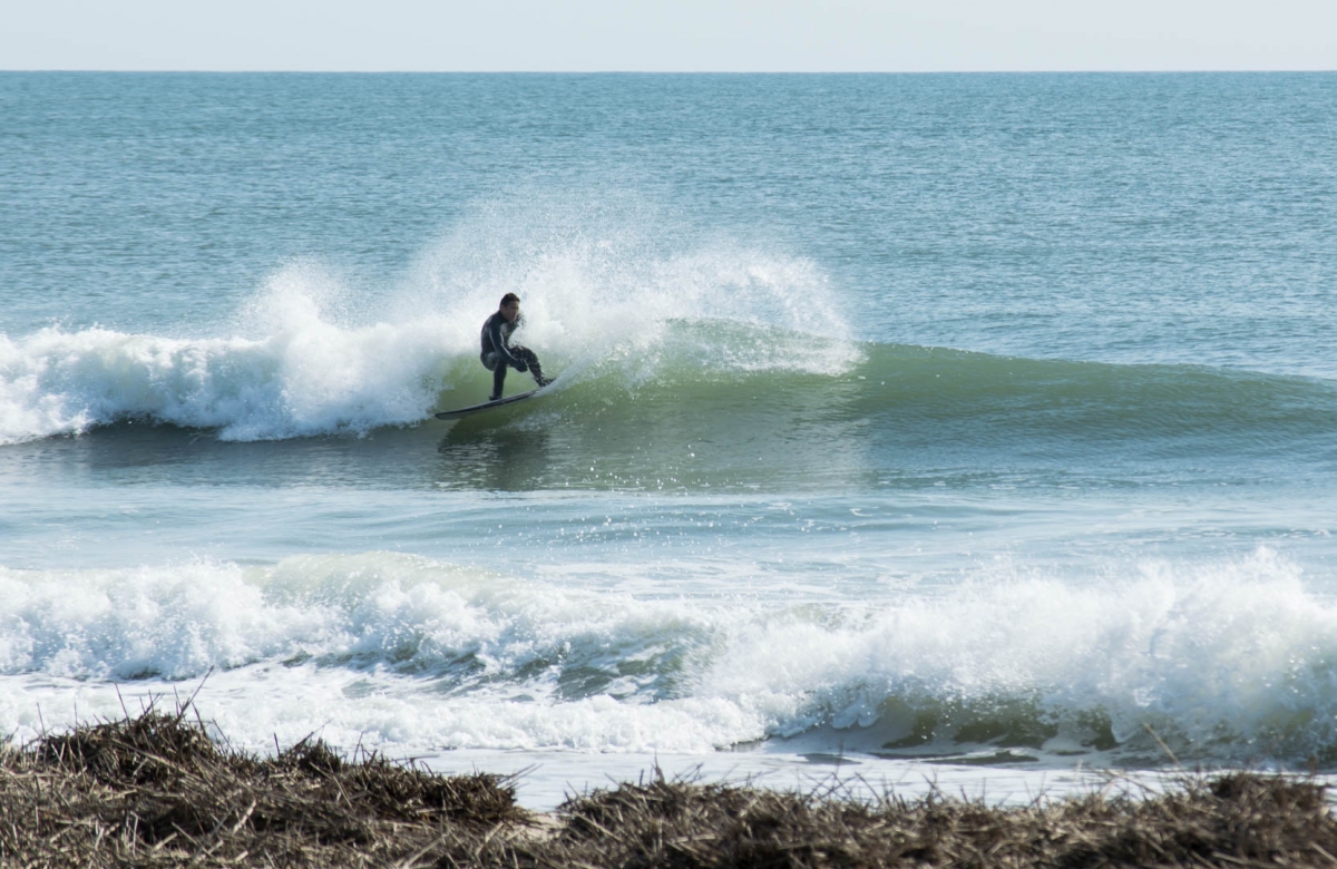 A clean left paired with a clean turn.