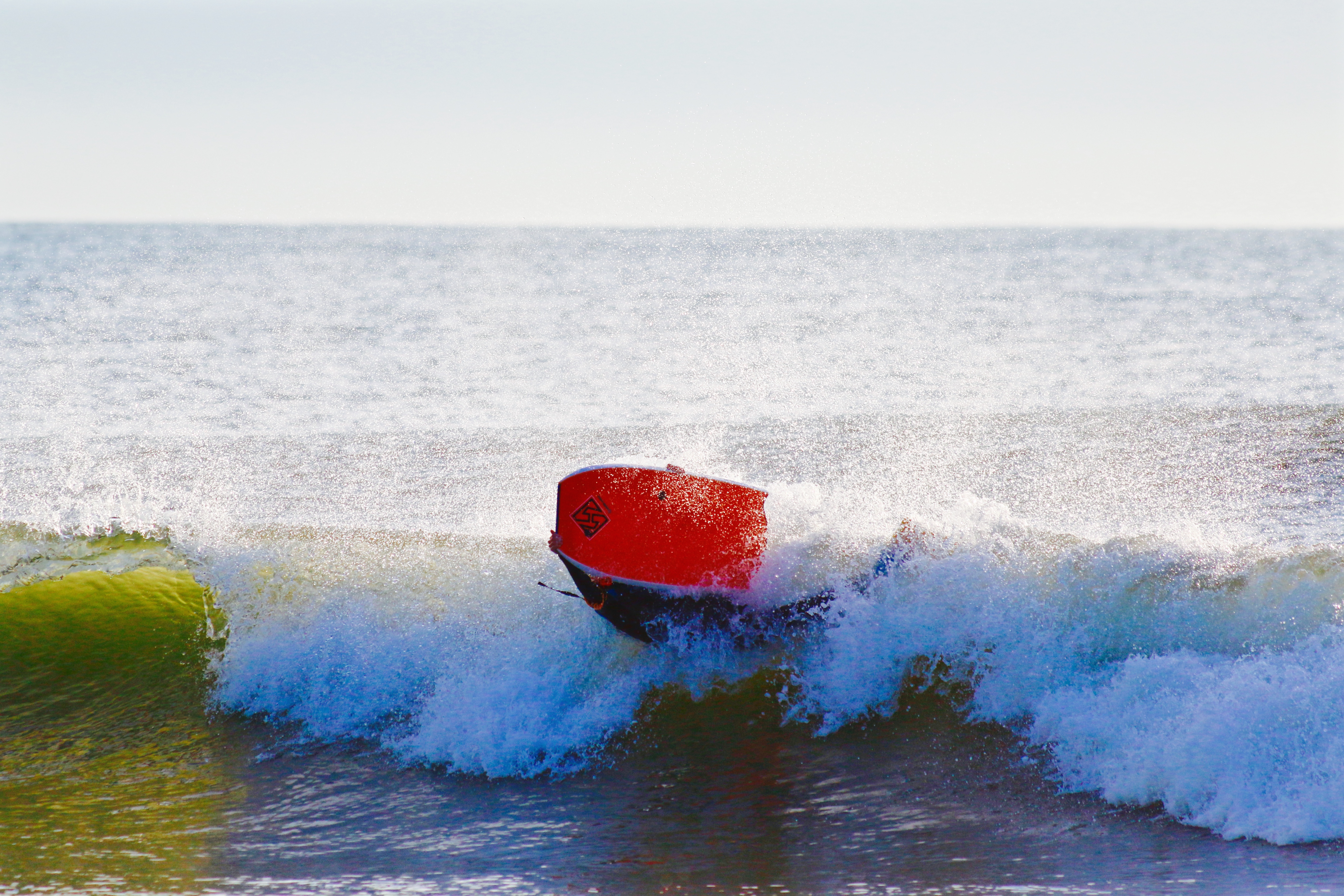 Another Kirkland launching on his body board.