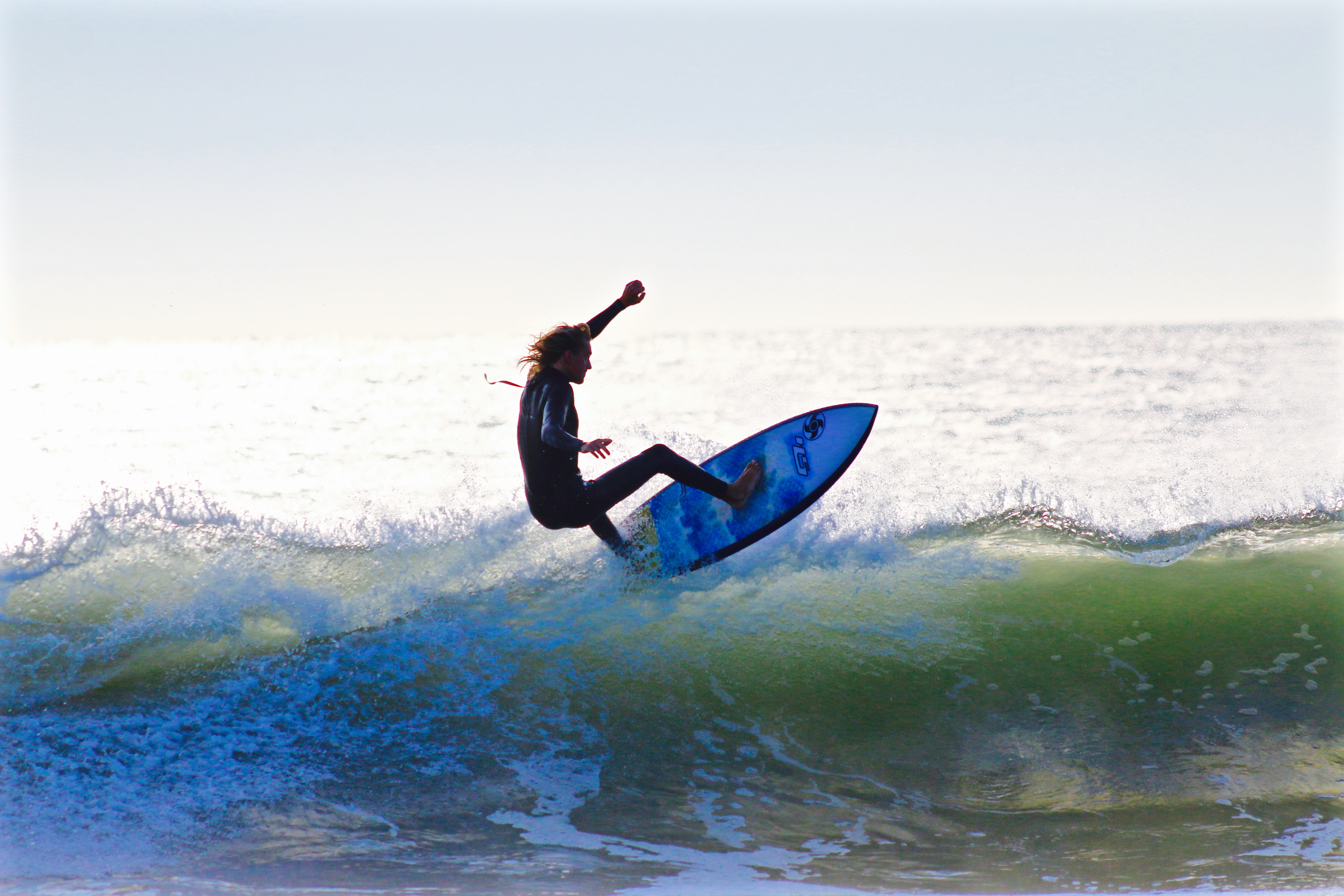 Coeltryn coming into his own with a well timed hit at the lip.