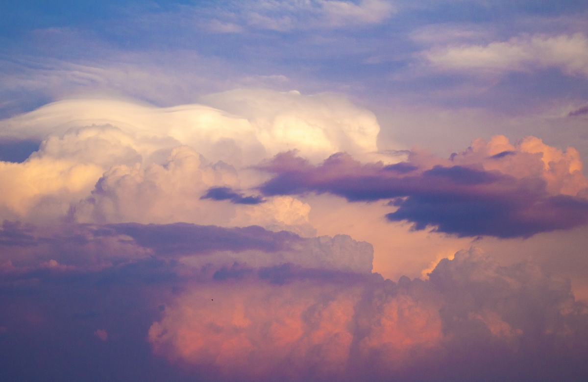 Pink and Purple clouds